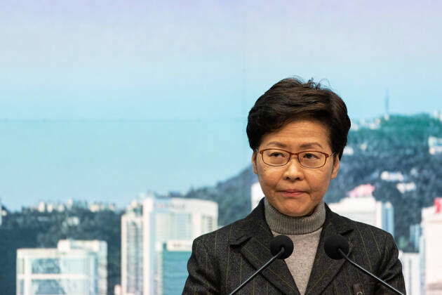 January 31, 2022, Hong Kong, China: Chief Executive of Hong Kong ...