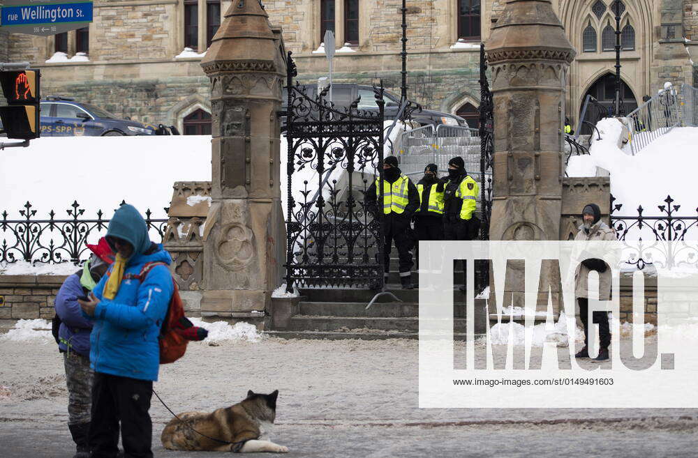 January 31, 2022, Ottawa, ON, CAN Parliamentary Protective Service