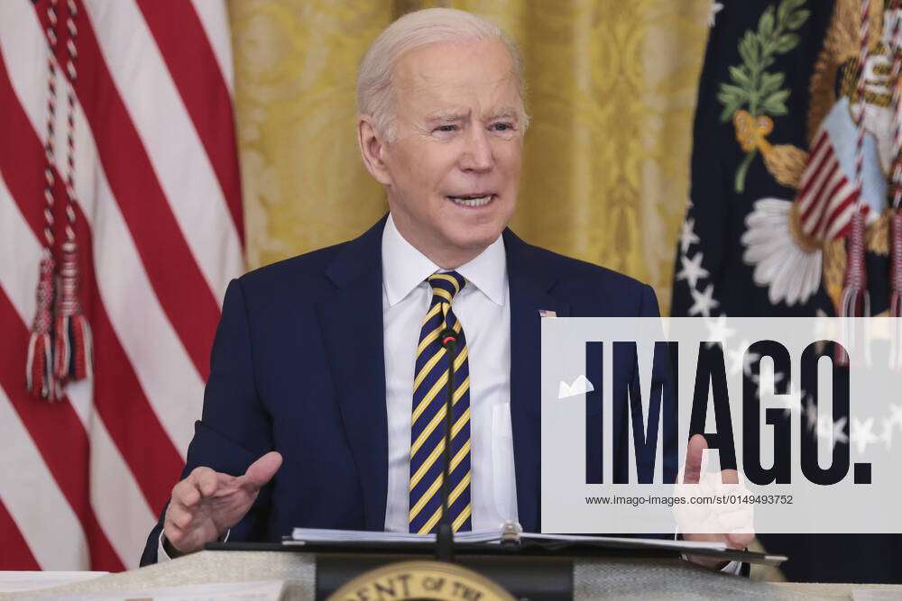 President Joe Biden speaks during a National Governors Association