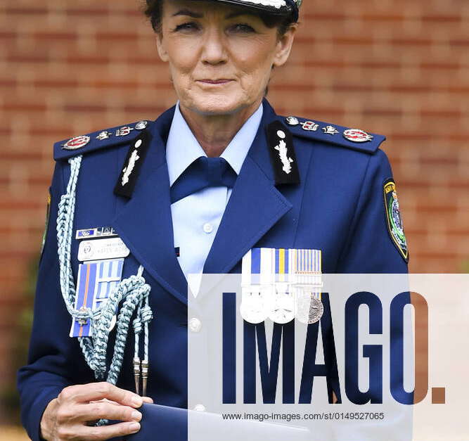 NSW POLICE COMMISSIONER KAREN WEBB CEREMONY, Karen Webb poses for ...