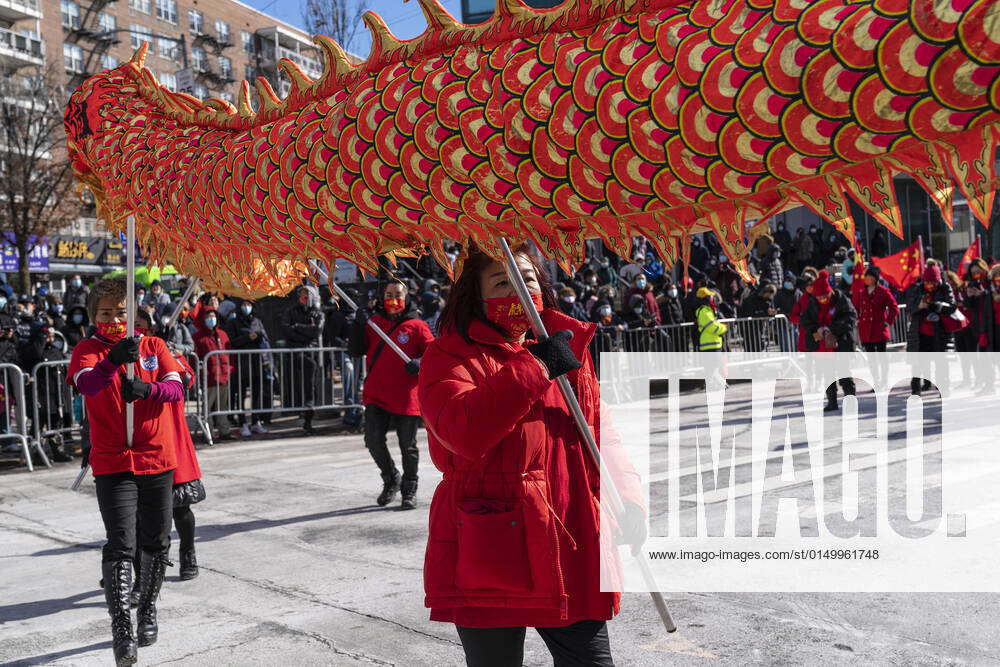 NY Lunar New Year Parade in Flashing General atmosphere during Lunar