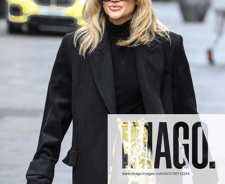 February 7, 2022, London, United Kingdom: Ashley Roberts seen departing