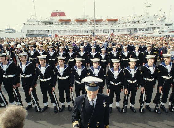 50th anniversary of the Dervish Allied Arctic convoy arrival in Arkhangelsk