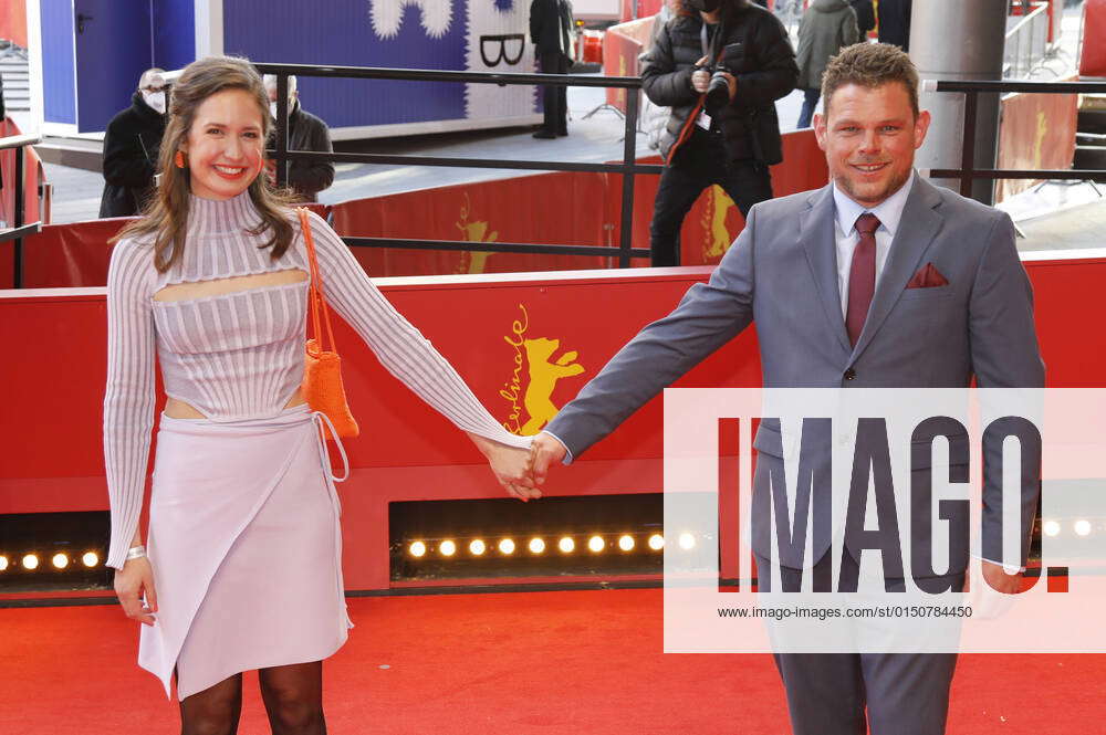 Michele Brand and Simon Wisler at the premiere of the feature film