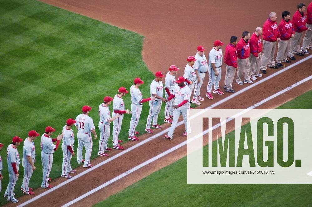 Opening ceremony of National League Championship Series NLCS during