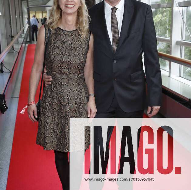 Lutz Marmor mit Ehefrau Christina-Maria Purkert Nannen Preis 2019 im ...