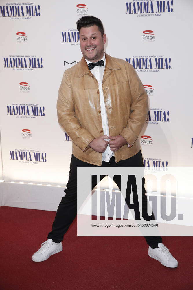 Matthias Mouse Mamma Mia the Musical Gala Premiere on 22 September 2019 ...