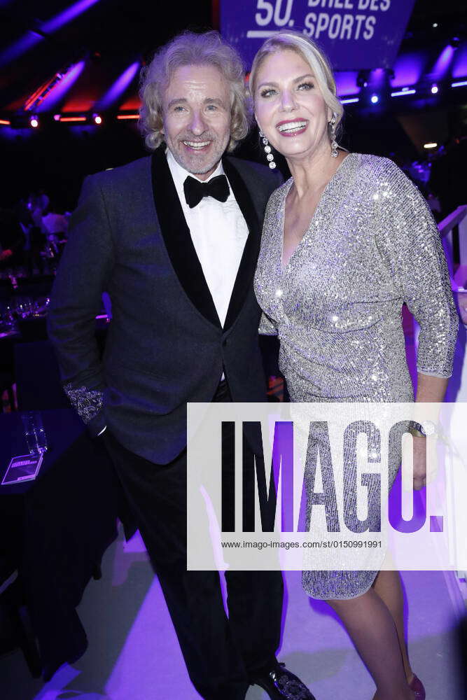 Thomas Gottschalk mit Freundin Karina Mroß 50. Ball des Sports am 1