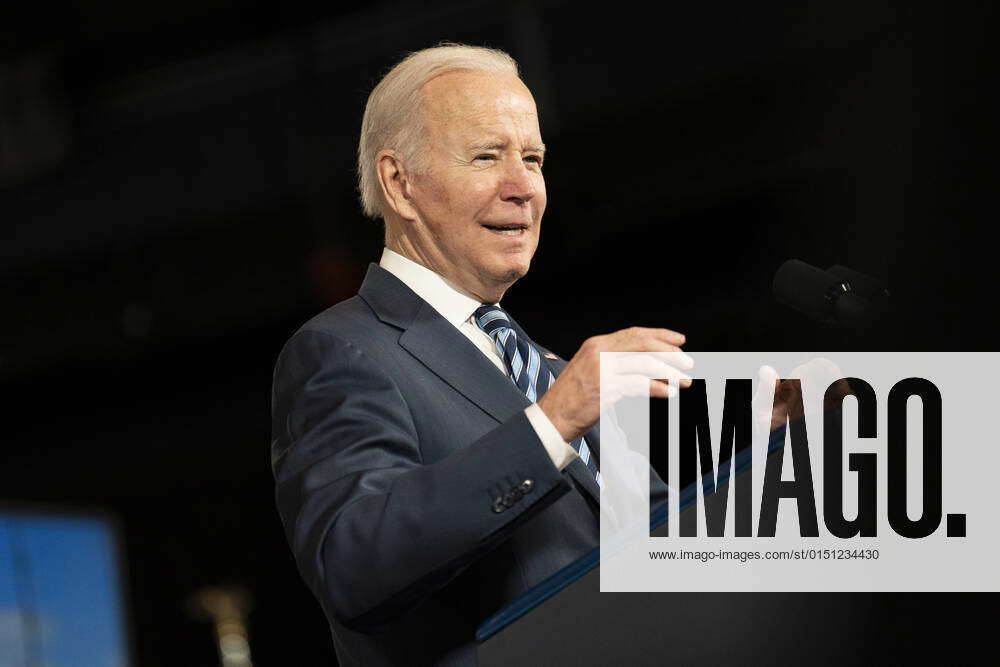 February 17, 2022, Lorain, Ohio, USA: President JOE BIDEN Delivered ...