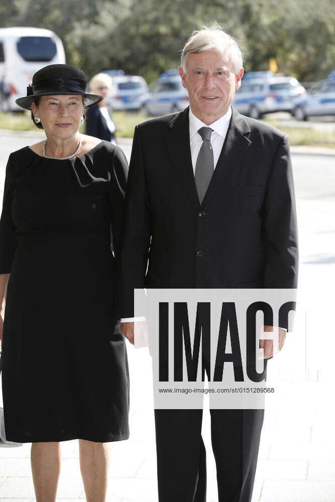 Horst und Eva Luise Köhler Staatsakt für Bundespräsident a. D. Walter