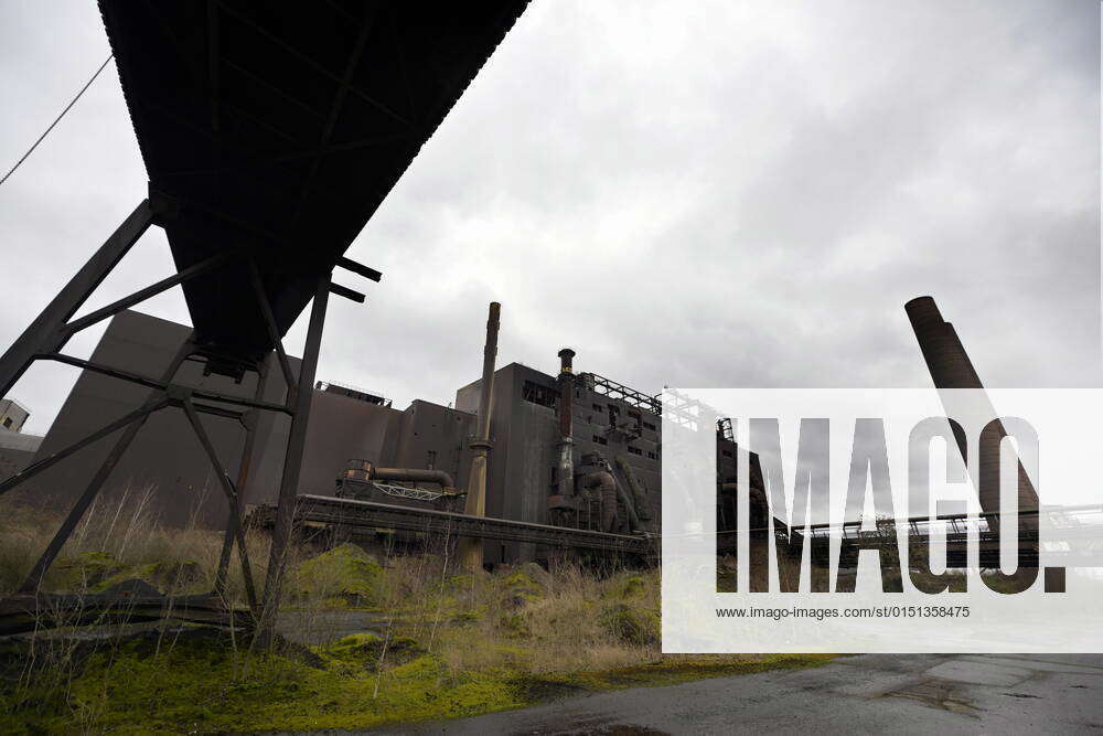 Illustration Picture Shows The Industrial Site Of ArcelorMittal During ...