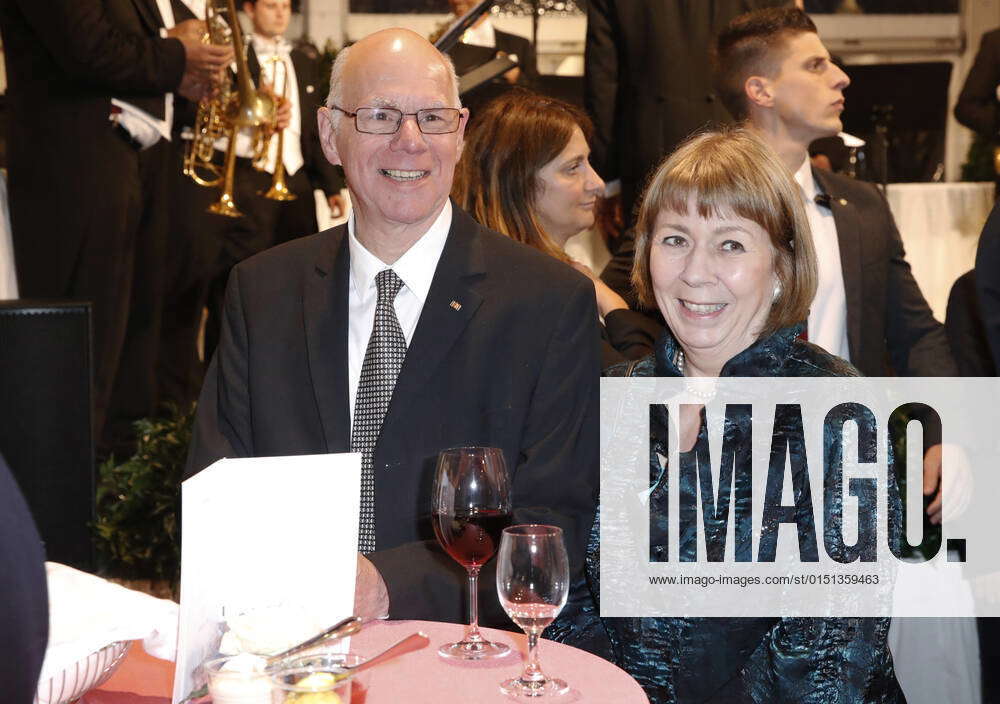 Norbert Lammert with Wife Gertrud State reception on the occasion of ...