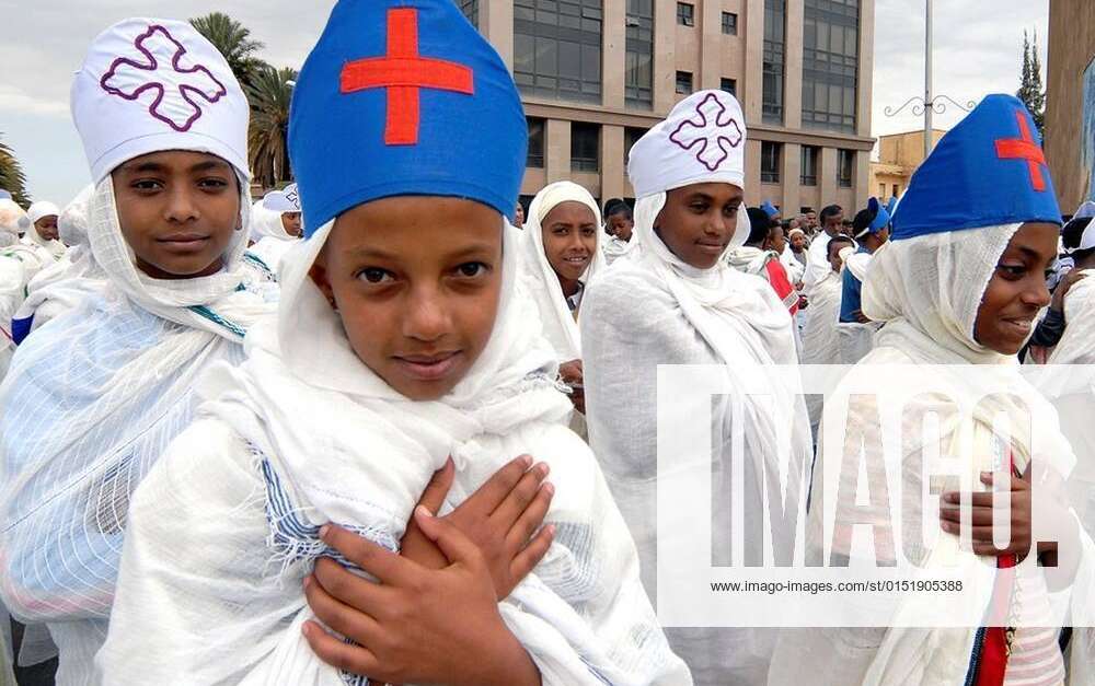 Africa,Eritrea,Asmara,Meskel is an annual religious holiday of the