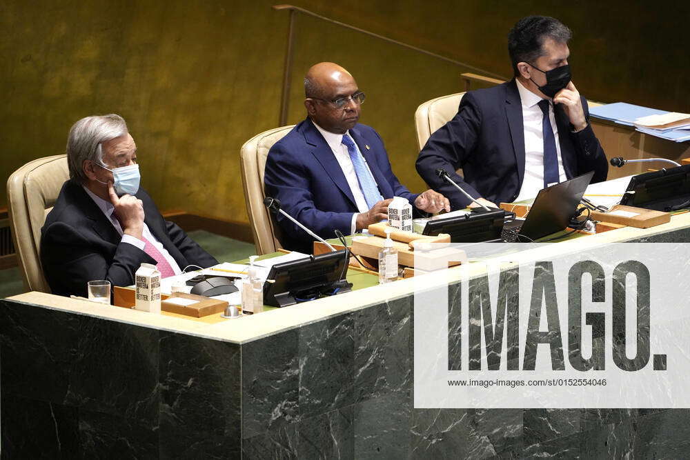 UN General Assembly Votes On Resolution Of Russian Invasion Of Ukraine UN Secretary General