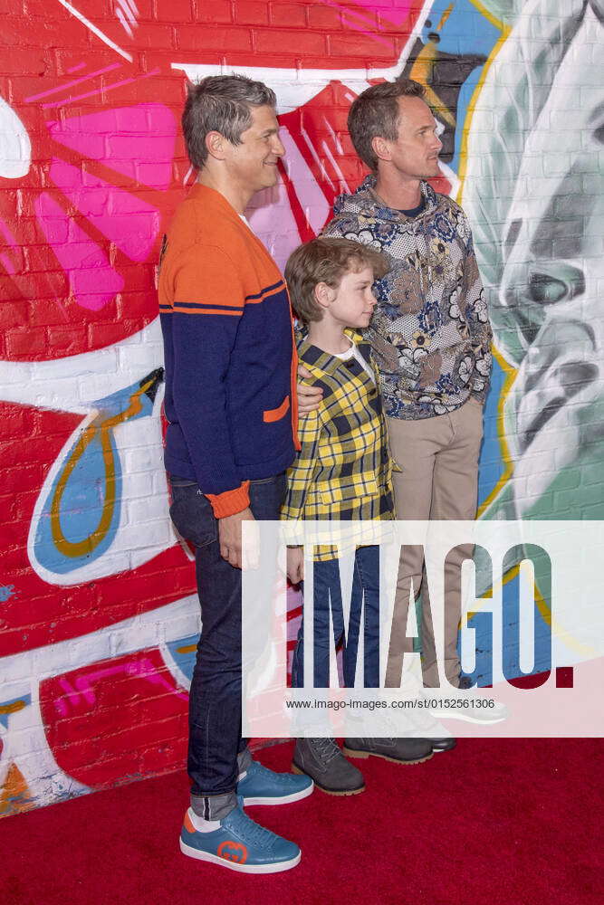 March 2, 2022, New York, United States David Burtka, Gideon Scott