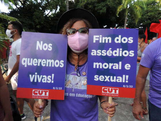 RECIFE, PE - 08.03.2022: DIA INTERNACIONAL DA MULHER NO RECIFE - Women ...