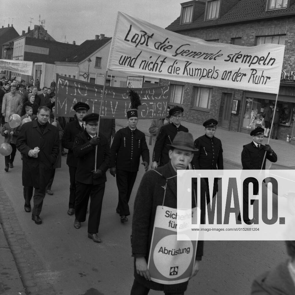 The Easter march Ruhr 1967 DEU, Germany, Ruhr area The Easter march ...