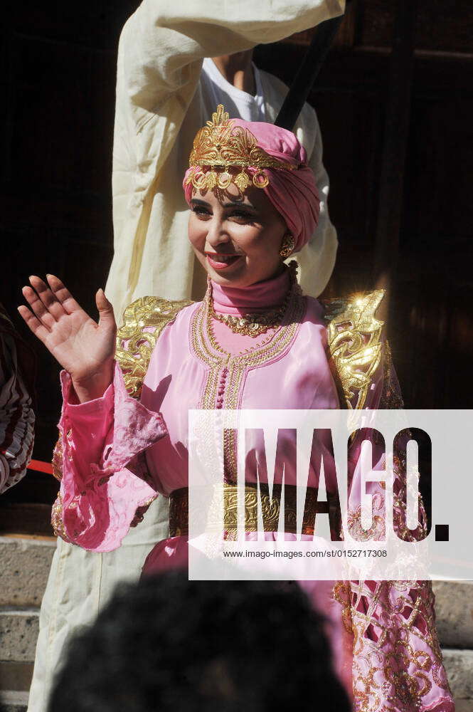 March 13, 2022, Tunis, Tunis, Tunisia Tunisians wear traditional