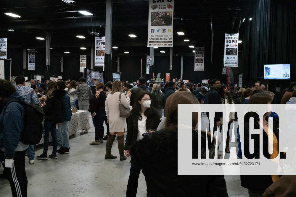 March 13, 2022, Edison, New Jersey, U.S Visitors walk through the expo