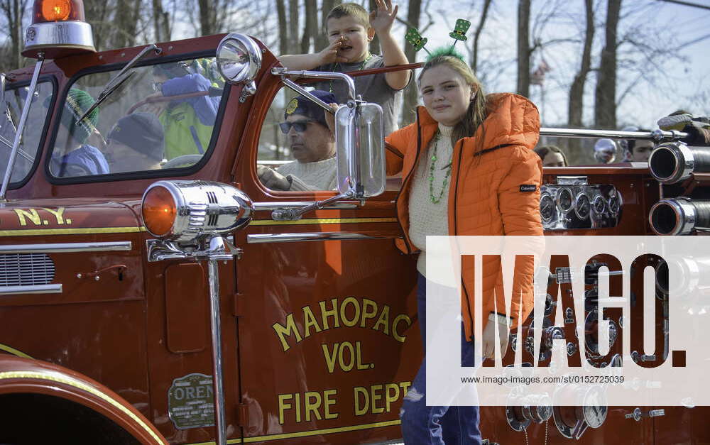 The St. Patrick s Day Parade In Mahopac, New York Citizens participate