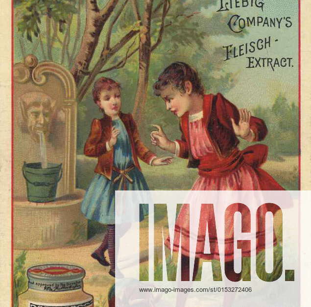 Serie Kinderreime, der Krug geht so lange zum Brunnen, bis er bricht Series nursery rhymes, the