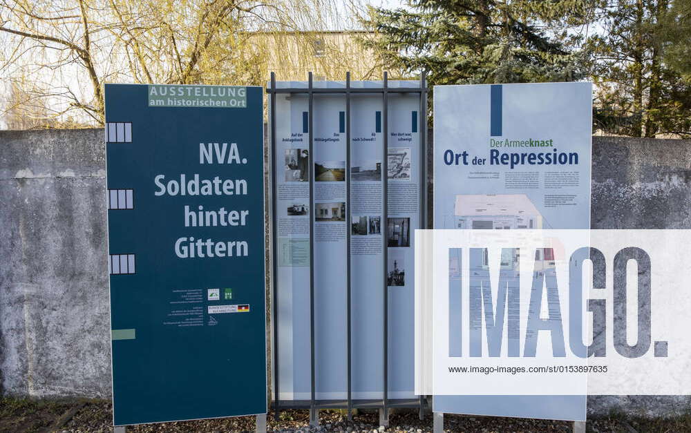 Deutschland, Schwedt Oder, ehemaliges Militärgefängnis der NVA, 29.03.2022 *** Germany, Schwedt Od