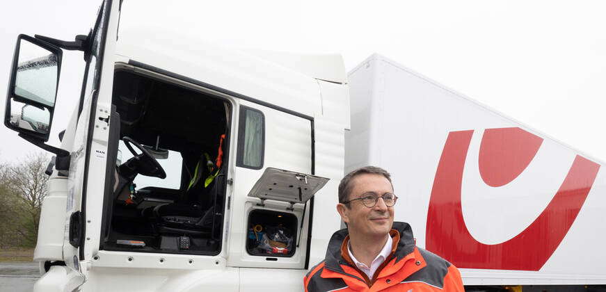 Bpost Group CEO Chief Executive Officer, Dirk Tirez pictured during the ...
