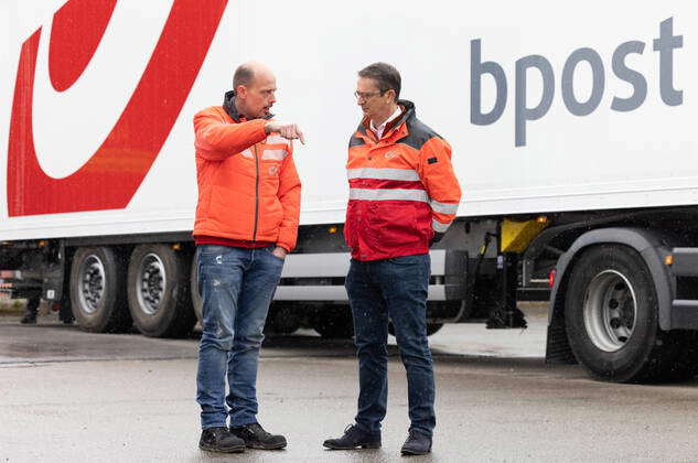 Bpost Group CEO Chief Executive Officer, Dirk Tirez pictured during the ...