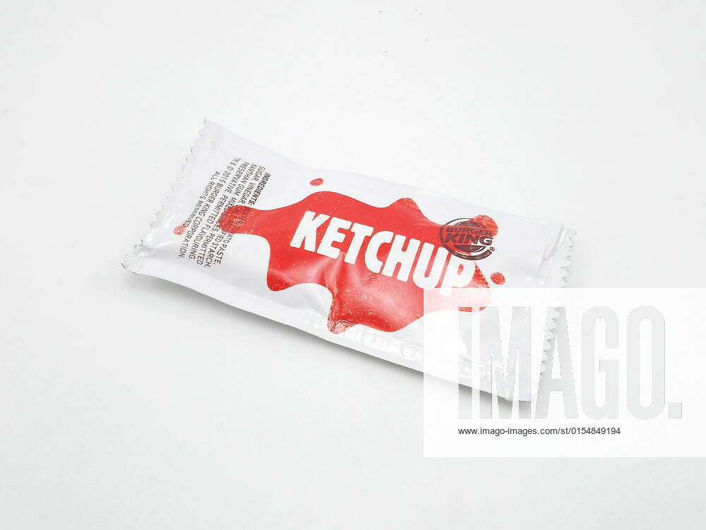 MANILA, PH SEPT 24 Burger King ketchup on September 24, 2020 in