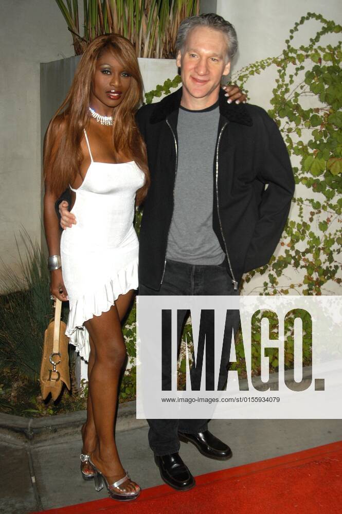 Bill Maher and Coco Johnson at the Flaunt Magazine Summer Reign Party ...