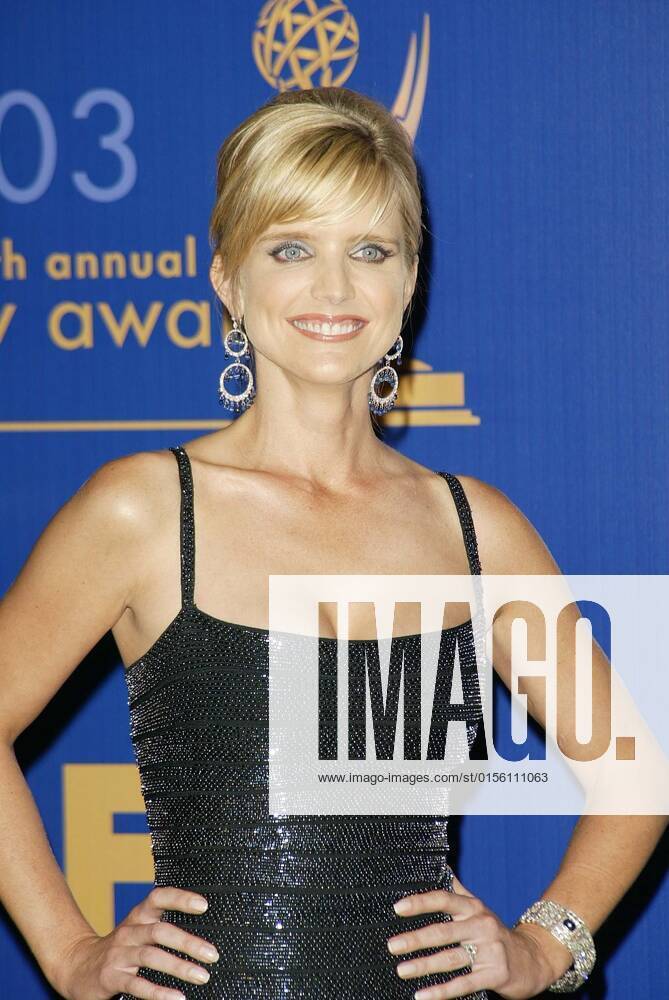 Courtney ThorneSmith at the 55th Annual Emmy Awards Press Room, Shrine