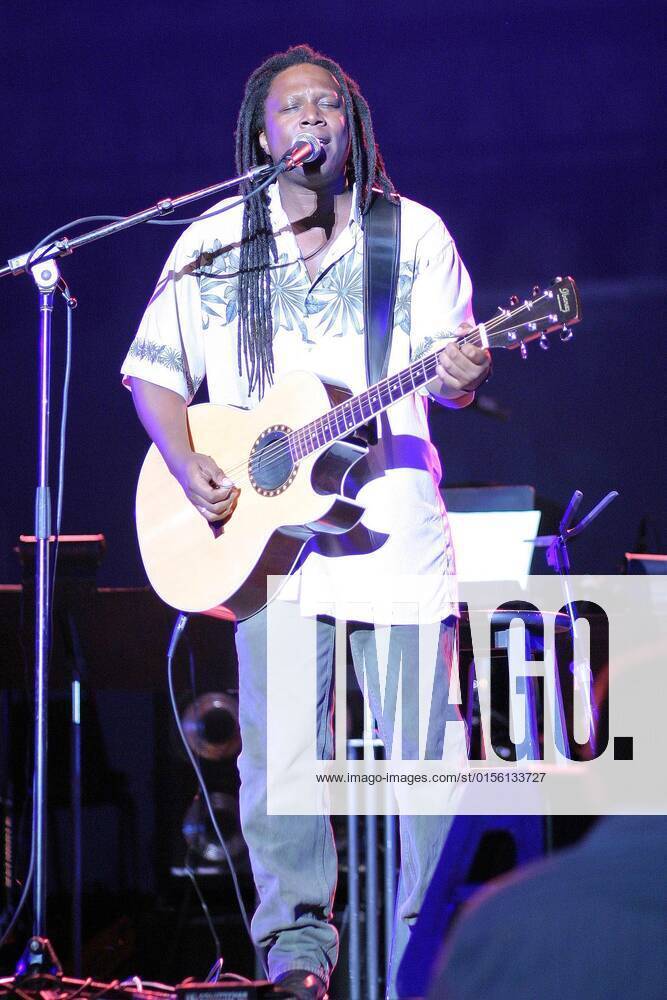 Teddy Richards at the Aretha Franklin Concert at the Greek Theatre, Los