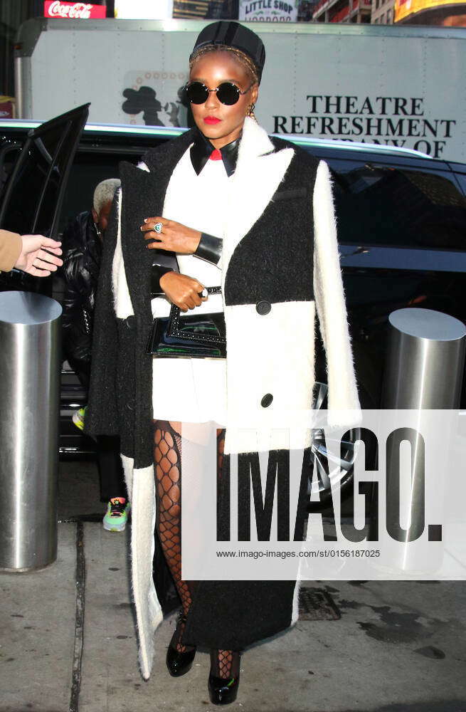 NEW YORK, NY- April 18: Janelle Monae at CBS Studios promoting her new