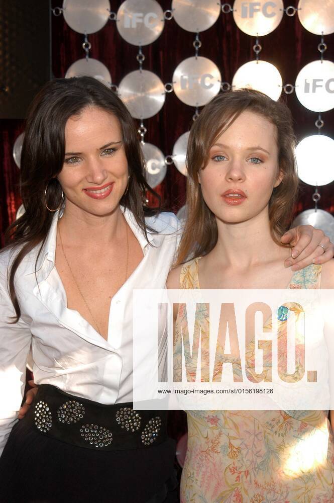 Juliette Lewis and Thora Birch at the 2003 Independent Spirit Awards
