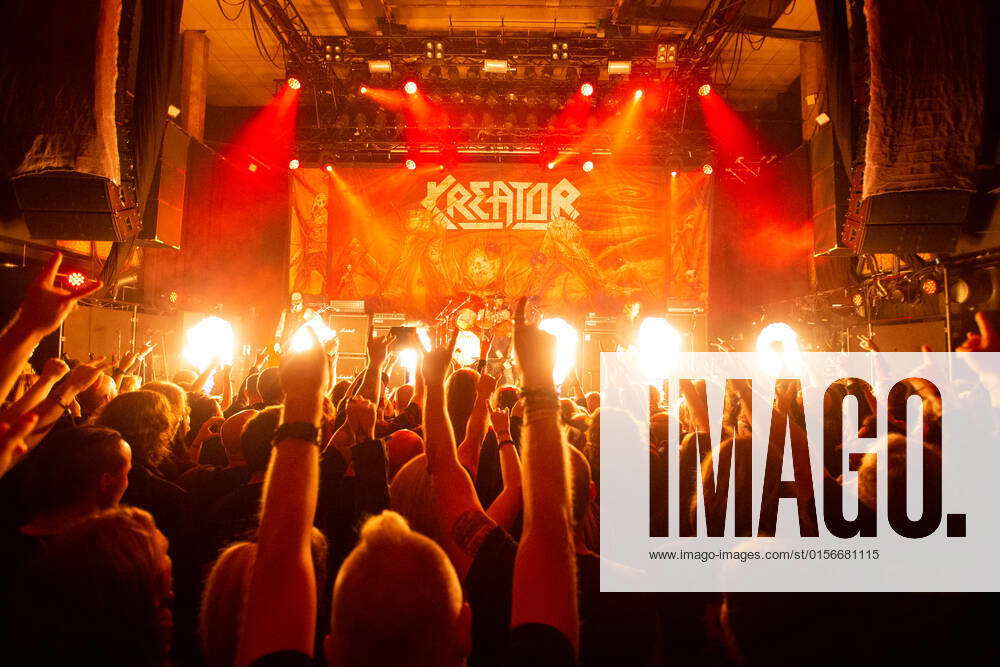 Kreator Oslo Norway 17th April 2022 The German Thrash Metal Band