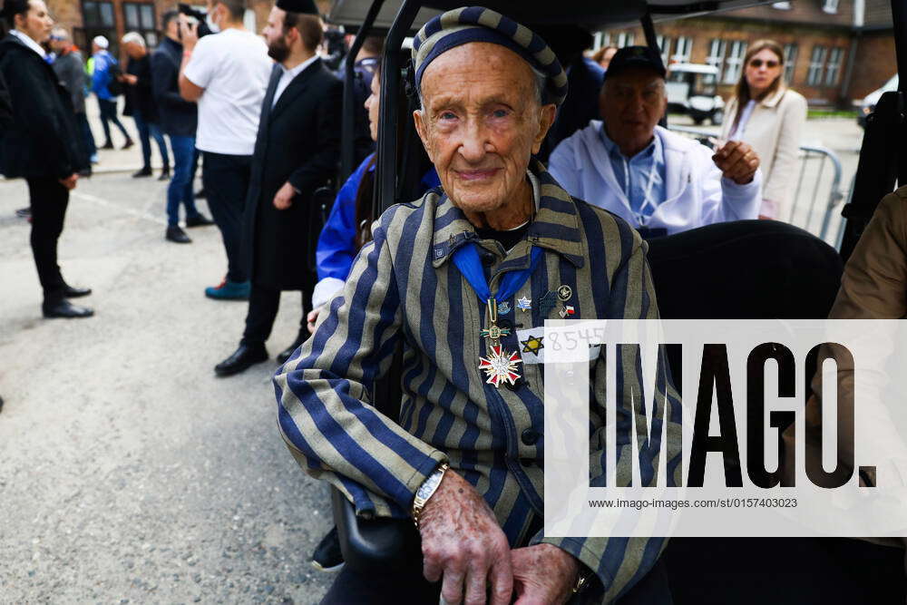 April 28, 2022, Oswiecim, Poland: Holocaust Survivor, EDWARD MOSBERG ...