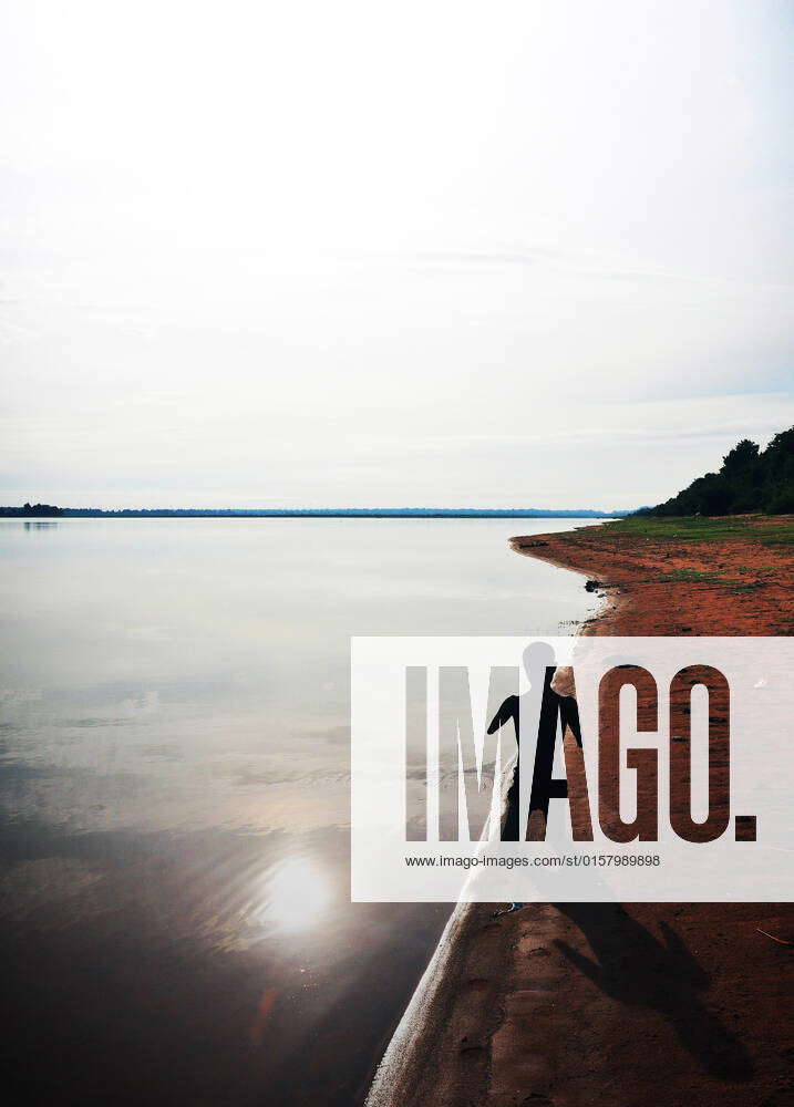 Man made basin , 2629465, Cambodia, Angkor, people, West baray, baray