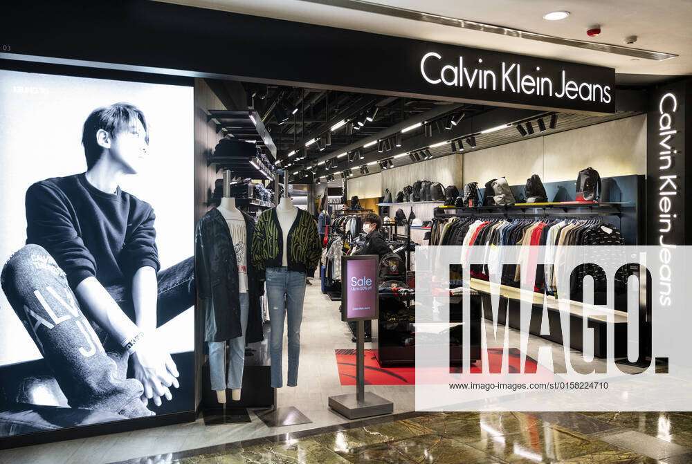 håber vitalitet Henfald February 8, 2022, Hong Kong, China: American multinational fashion brand, Calvin  Klein Jeans (CKJ