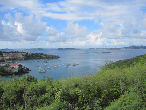 St. John Island of St. John in the US Virgin Islands, 14552420, caribbean, bay ...