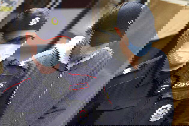 MOSCOW RUSSIA MAY 17 2022 Businessman Valery Markelov L One Of moscow-russia-may-17-2022-businessman-valery-markelov-l-one-of