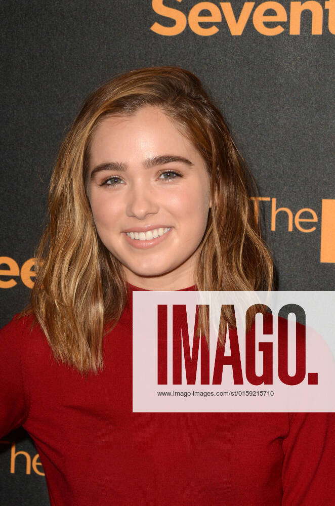 Haley Lu Richardson At The Edge Of Seventeen Photo Call, Four Seasons 