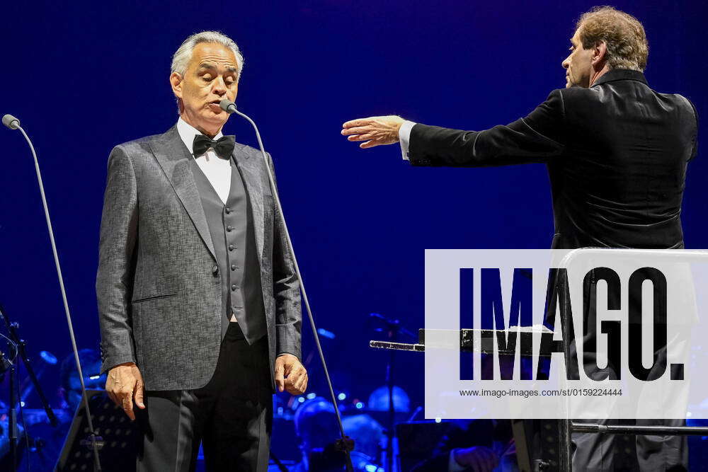 Italian opera singer Andrea Bocelli performs together with the Czech ...