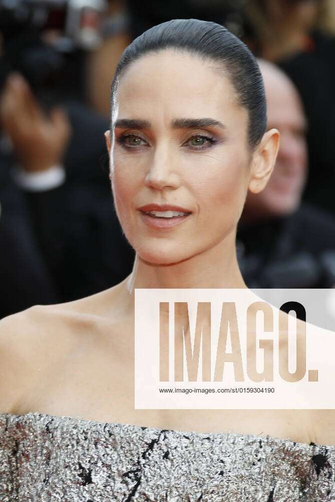 Jennifer Connelly attends the screening of 'Top Gun: Maverick' during the  75th Cannes Film Festival in
