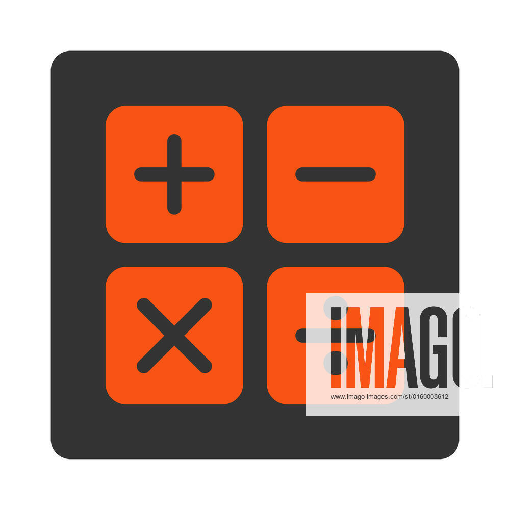 calculator-icon-this-flat-rounded-square-button-uses-orange-and-gray