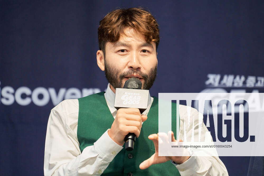 Discovery Channel show GEAR GODS premiere SEOUL, SOUTH KOREA, MAY 27 South Korean entertainer Noh