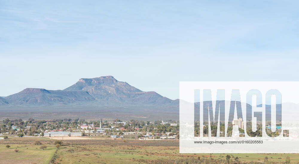 CALVINIA, SOUTH AFRICA - AUGUST 11, 2015: View of Calvinia, a small ...