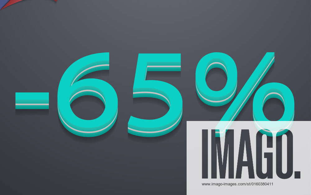 65-percent-discount-icon-symbol-3d-style-trendy-modern-design-with