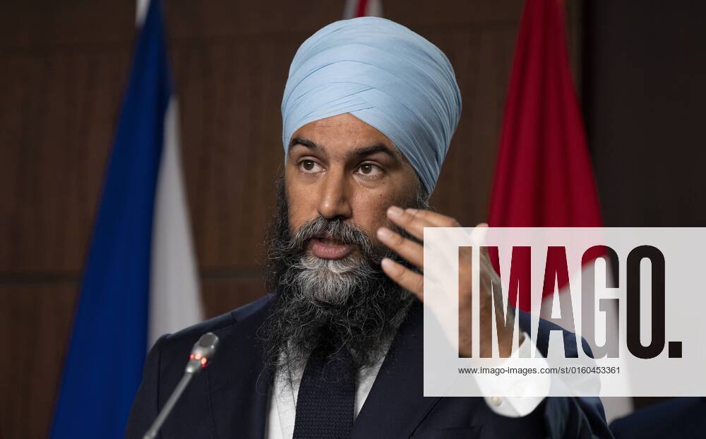 June 1 2022 Ottawa On Canada New Democratic Party Leader Jagmeet