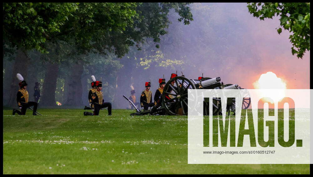 . 02 06 2022. London, United Kingdom. 82round Gun Platinum Jubilee