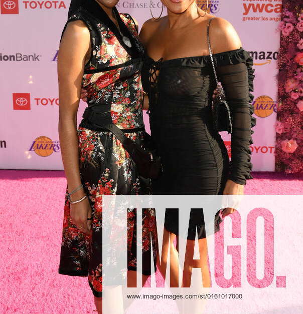 INGLEWOOD, CA - JUNE 14: Sophia Hardison, Chante Moore attend the YWCA